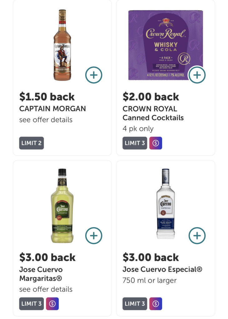 Liquor Mail In Rebate Up To 50 Captain Morgan Bailey s Johnny Walker Jos Cuervo More Thrifty Jinxy