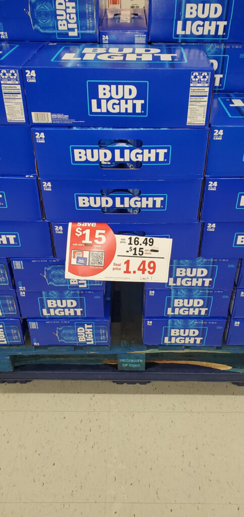 The Current Price Of Bud Light At A Local Meijer R pics