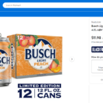 Busch Light Peach Walmart