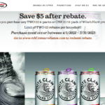 White Claw Rebate Offer Code 2023